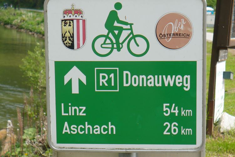 Dunajská stezka, Pasov - Linec cykloturistika