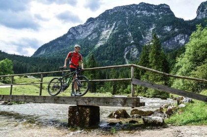 Mozartova cyklostezka oblastí Berchtegadenských Alp 